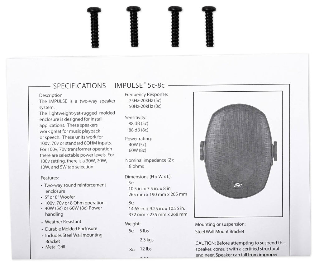 White 5C Speaker V223
