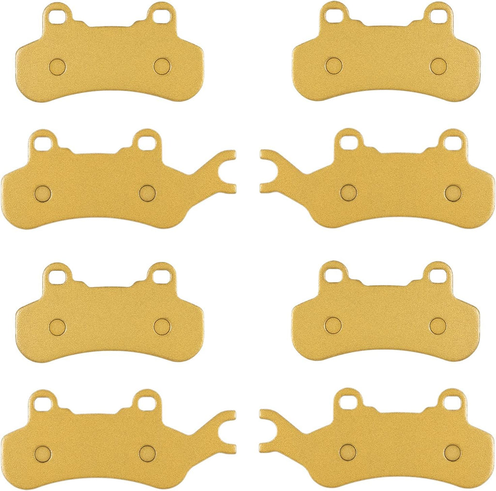 Front & Rear Severe Duty Replacement Brake Pads H881719