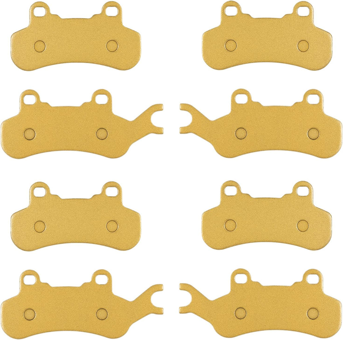 Front & Rear Severe Duty Replacement Brake Pads H881719