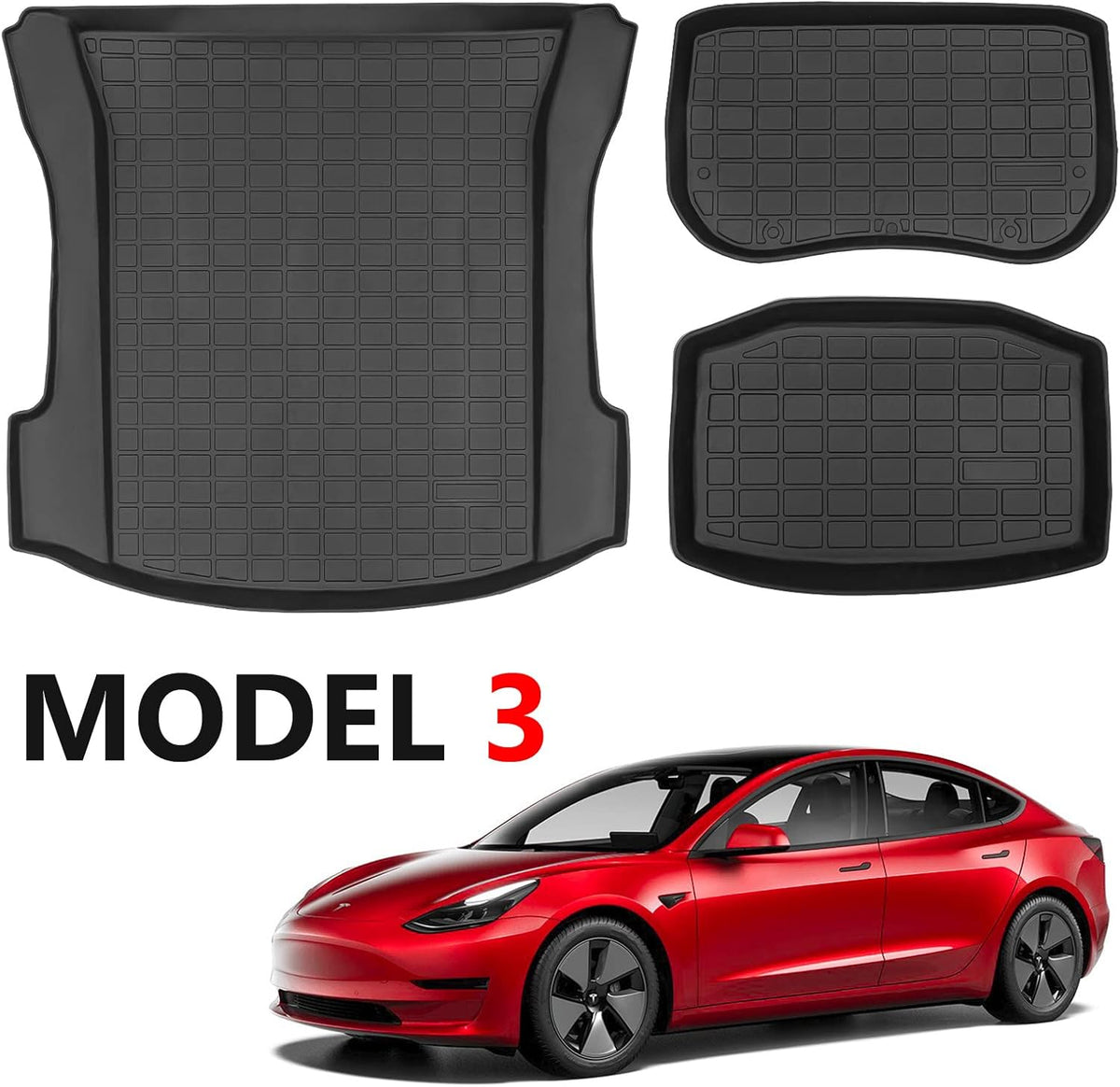 TPE Front Trunk Mat for Tesla Model 3 S53028