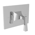 Weathered Brass Balanced Pressure Shower Trim Plate with Handle K698206