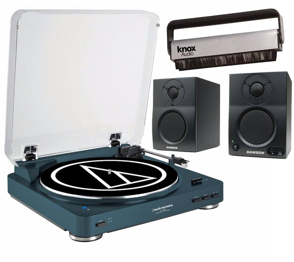 Turntable with Monitors and Brush T14835