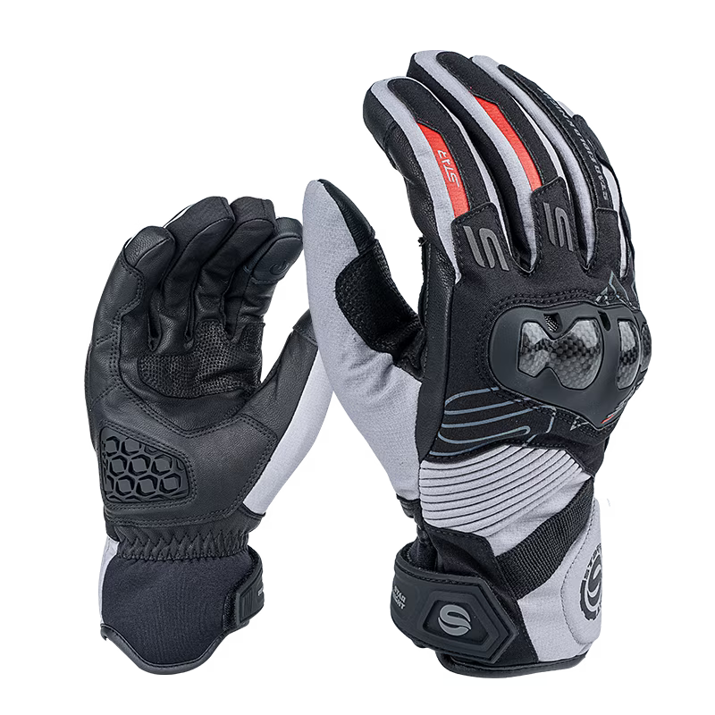 Vintage Leather Motorcycle Gloves Y830330