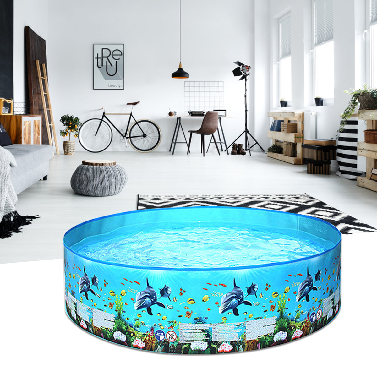 Inflatable Plastic Swimming Pool S229047