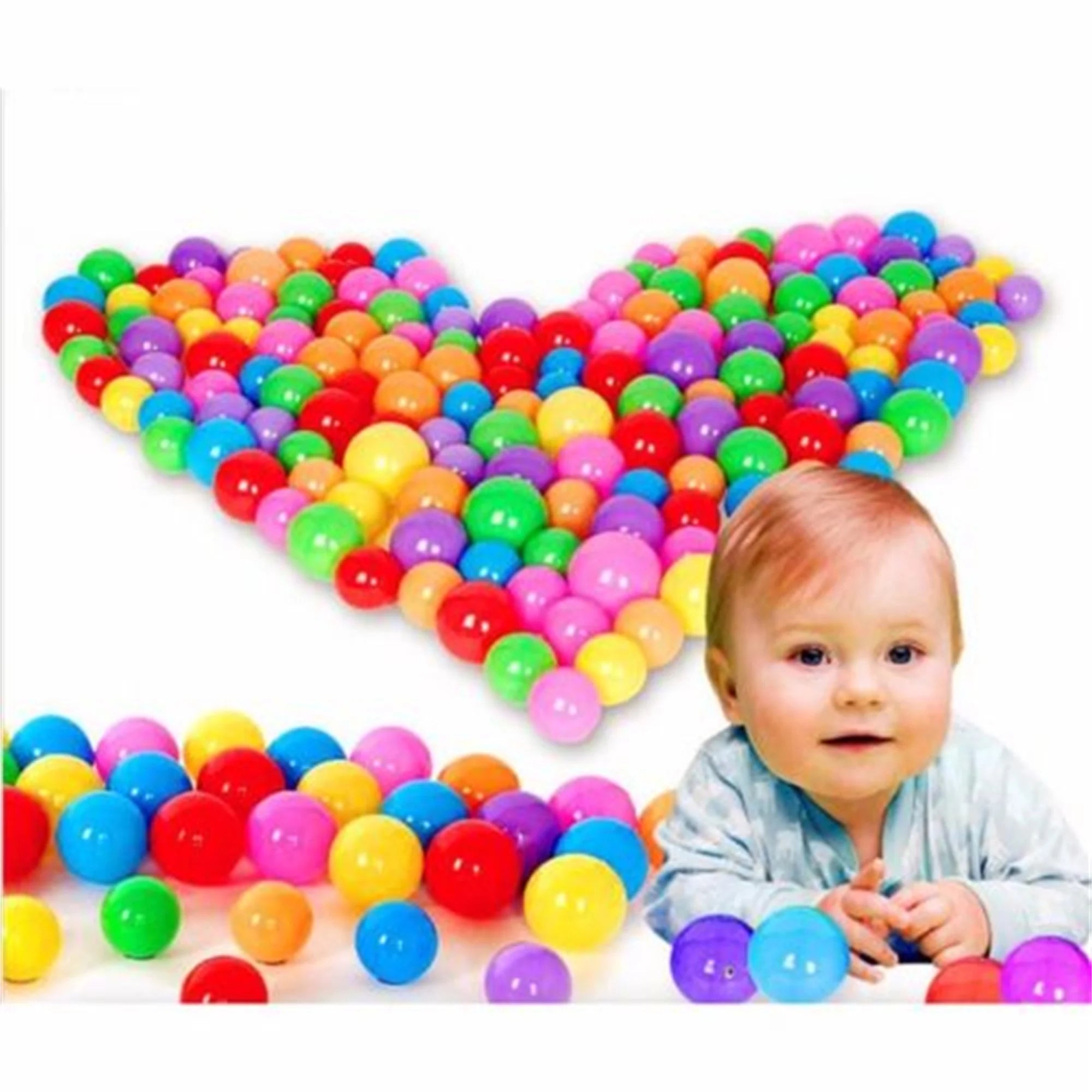 20/50/100PCS 5.5cm Soft Ocean Balls for Play Pool C3757