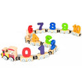 Wooden Magnetic Train Building Blocks Puzzle Toys D795531