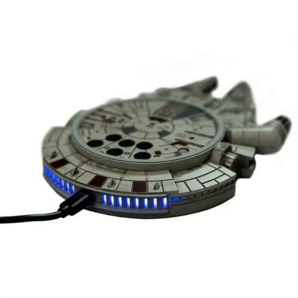 Millennium Falcon Wireless Charger with AC Adapter Charging Pad B71791