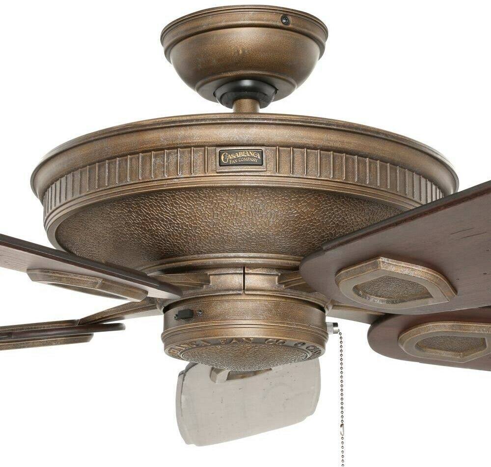 Aged Bronze Ceiling Fan M220