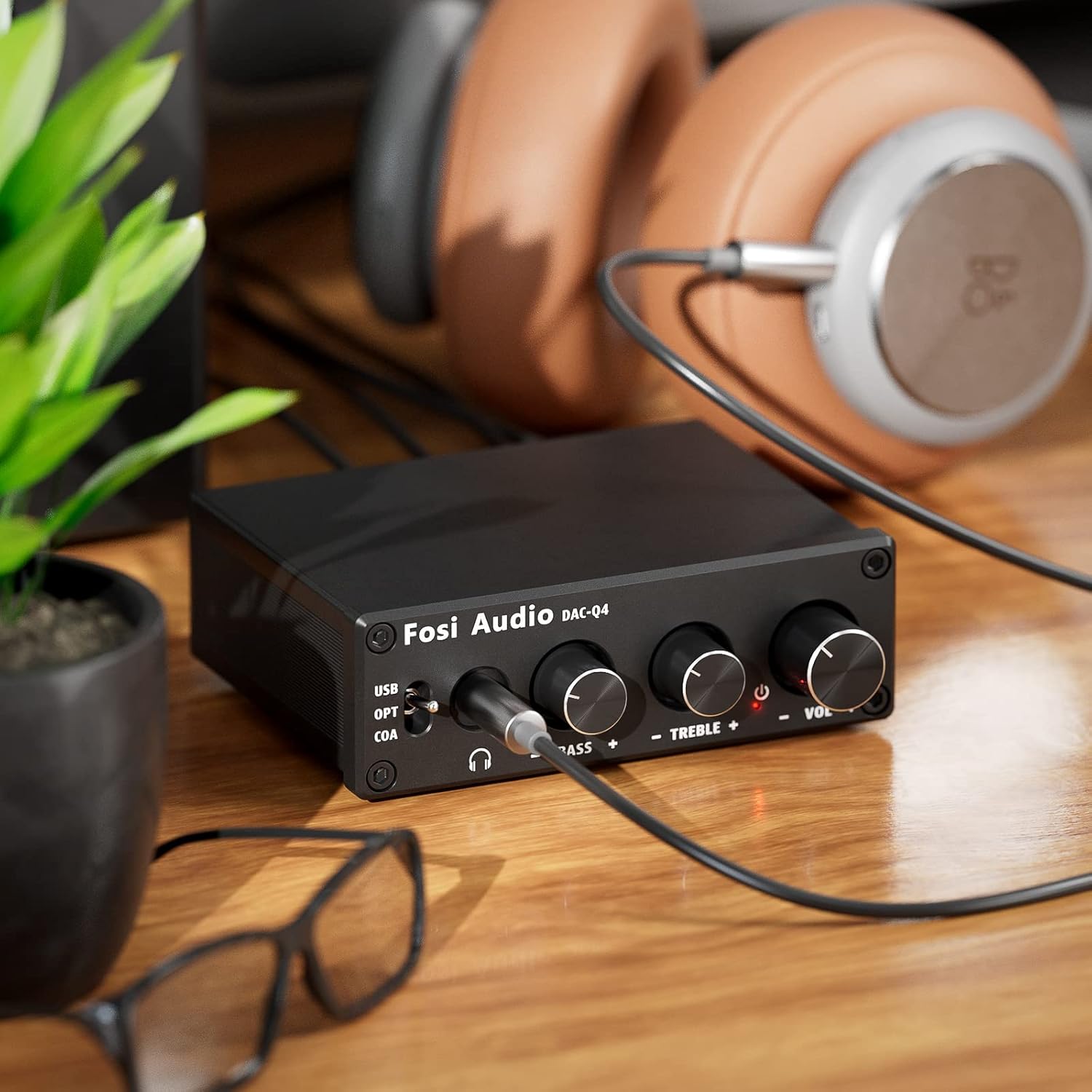 24-Bit 192 KHz USB Optical Coaxial to RCA AUX Digital-to-Analog Audio Converter I97370