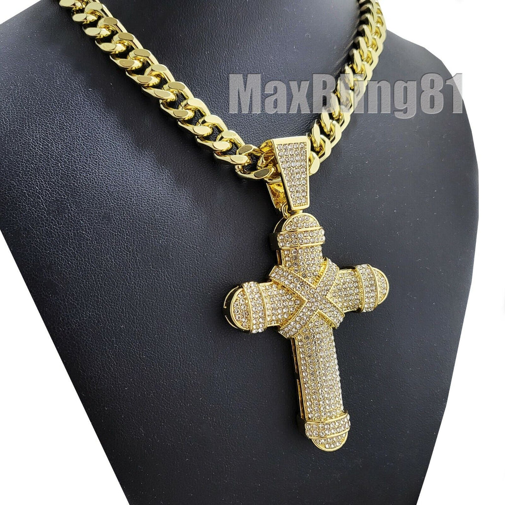 Hip Hop Cuban Chain Necklace M8286